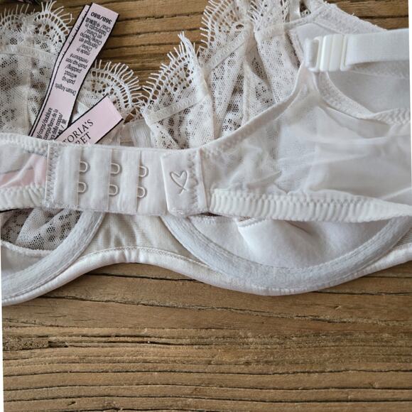 Victoria's Secret Dream Angels Sequin Pushup w/o Padding Bra Panty Set 36B/Small - Picture 5 of 6